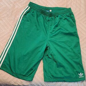 Men's XL Green Adidas Basketball Shorts